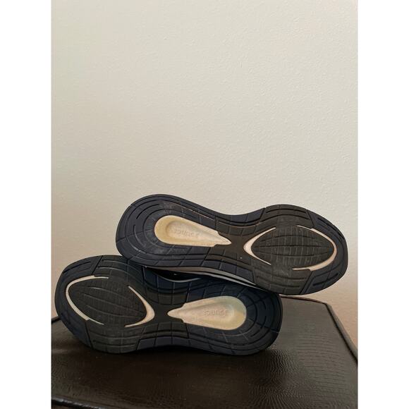 ADIDAS Blue & White Lace Up Sneakers - Picture 5 of 6